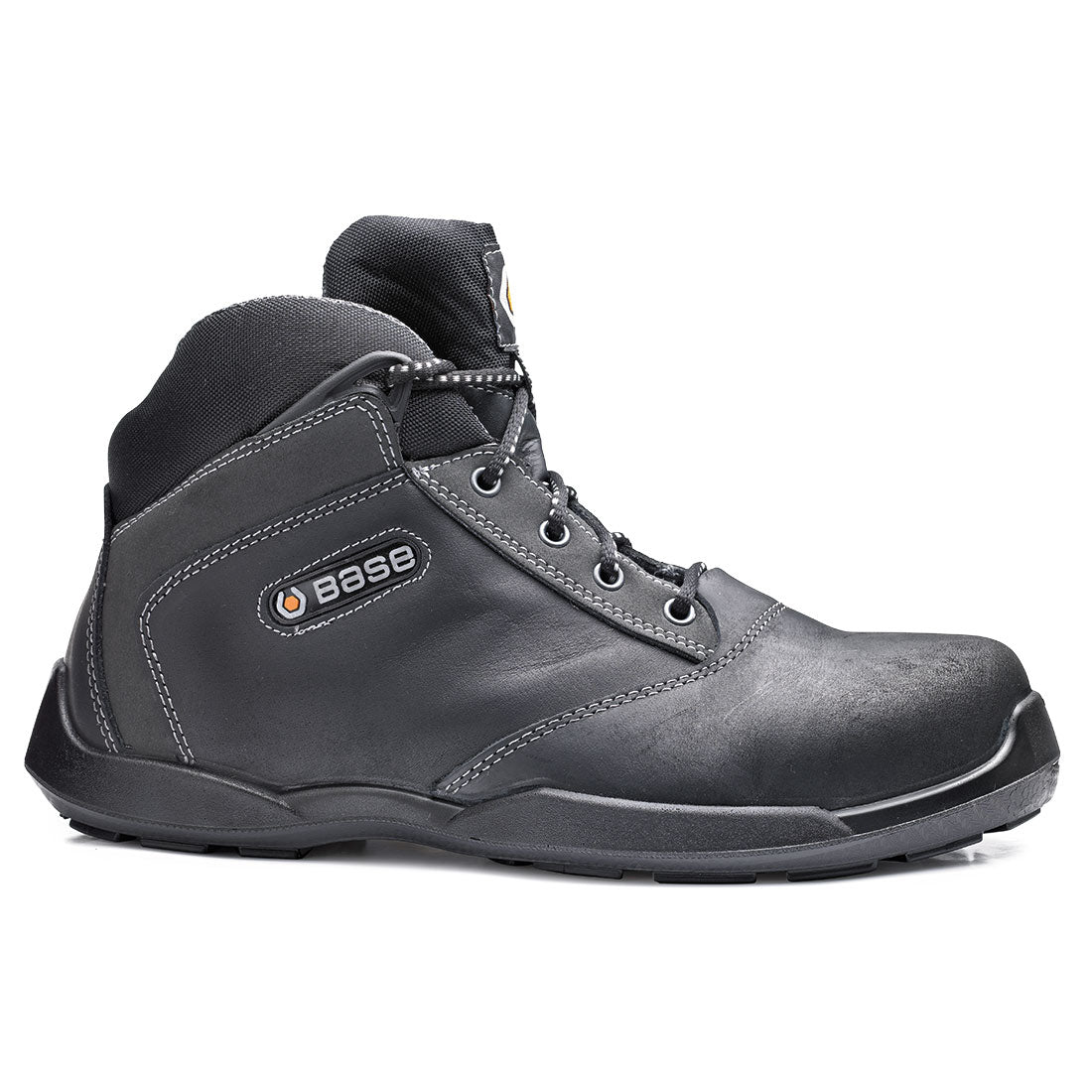 B0653 - Werkschoen Hockey S3S FO SR - Portwest - Zwart/Grijs