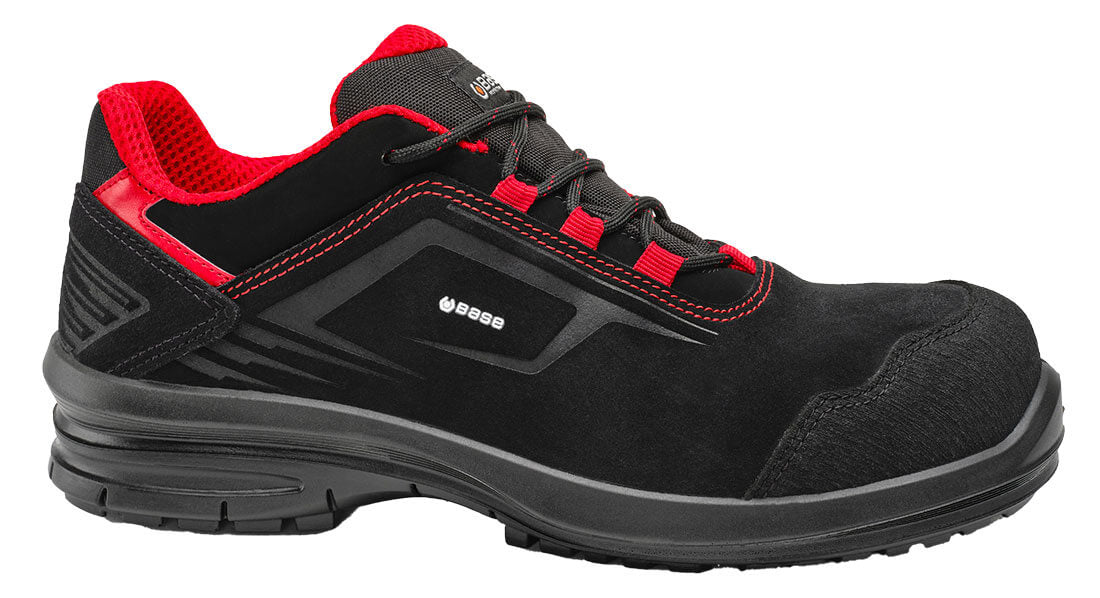 B0982A - Werkschoen DIONE - Portwest - Zwart/Rood
