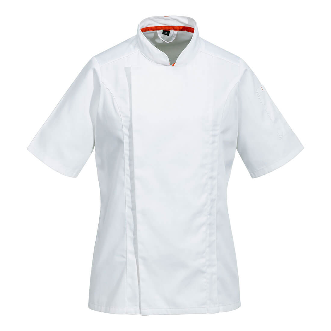 C736 - Chef's MeshAir Pro Dames Jack Korte Mouw - Portwest - Wit