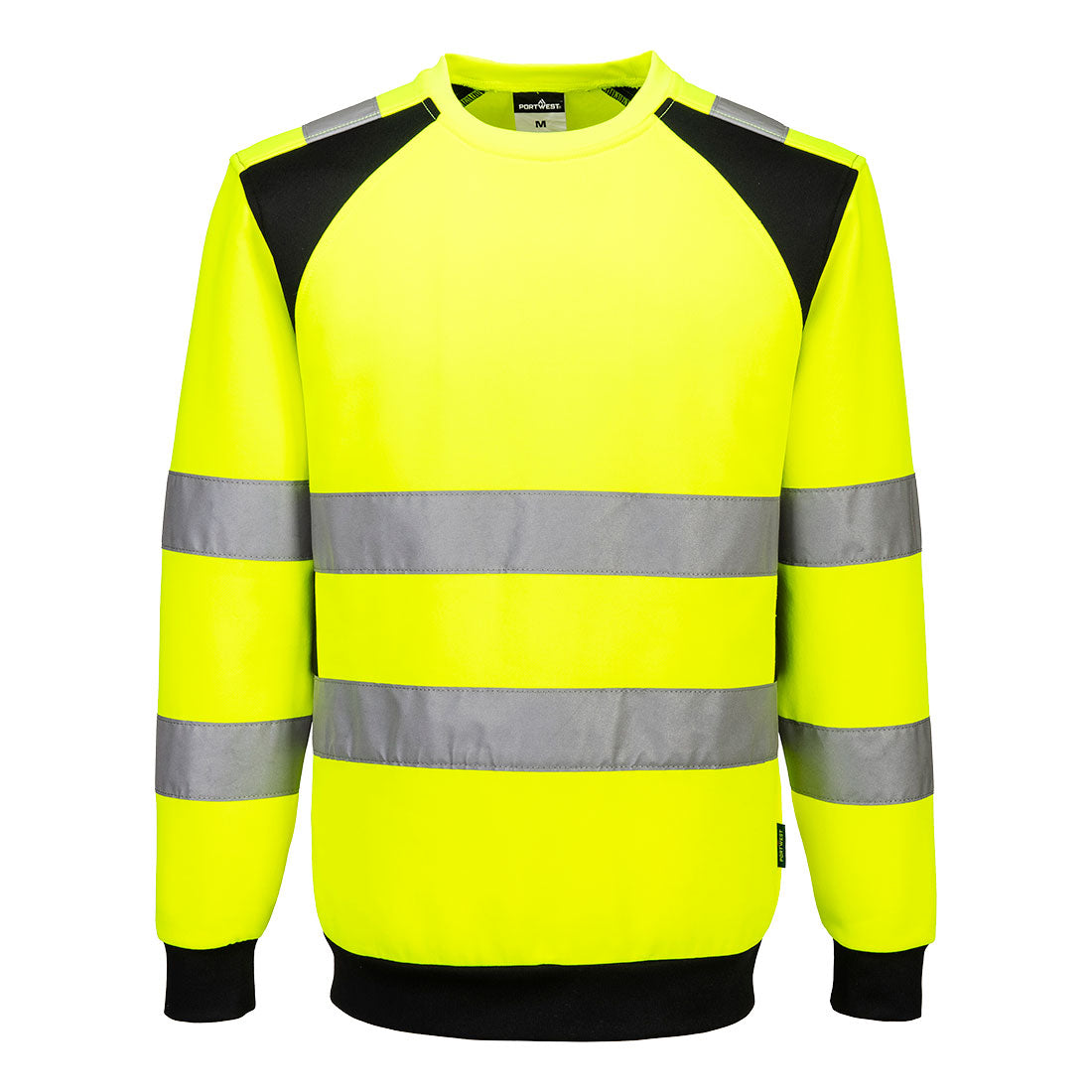 CD805 - WX2 Eco Hi-Vis Sweatshirt - Portwest - Geel/Zwart