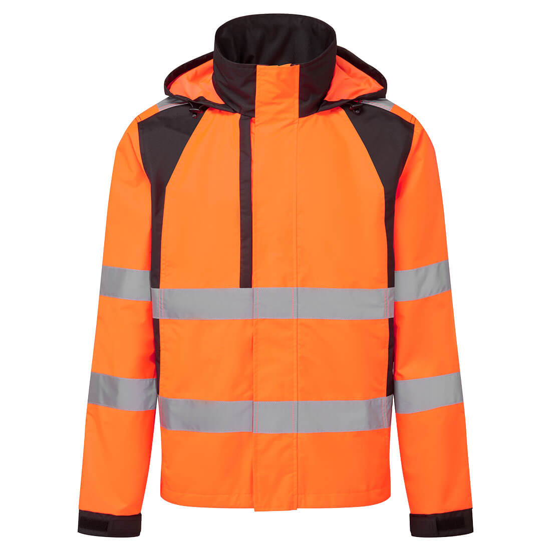 CD860 - WX2 Eco Hi-Vis Regenjack - Portwest - Oranje/Zwart