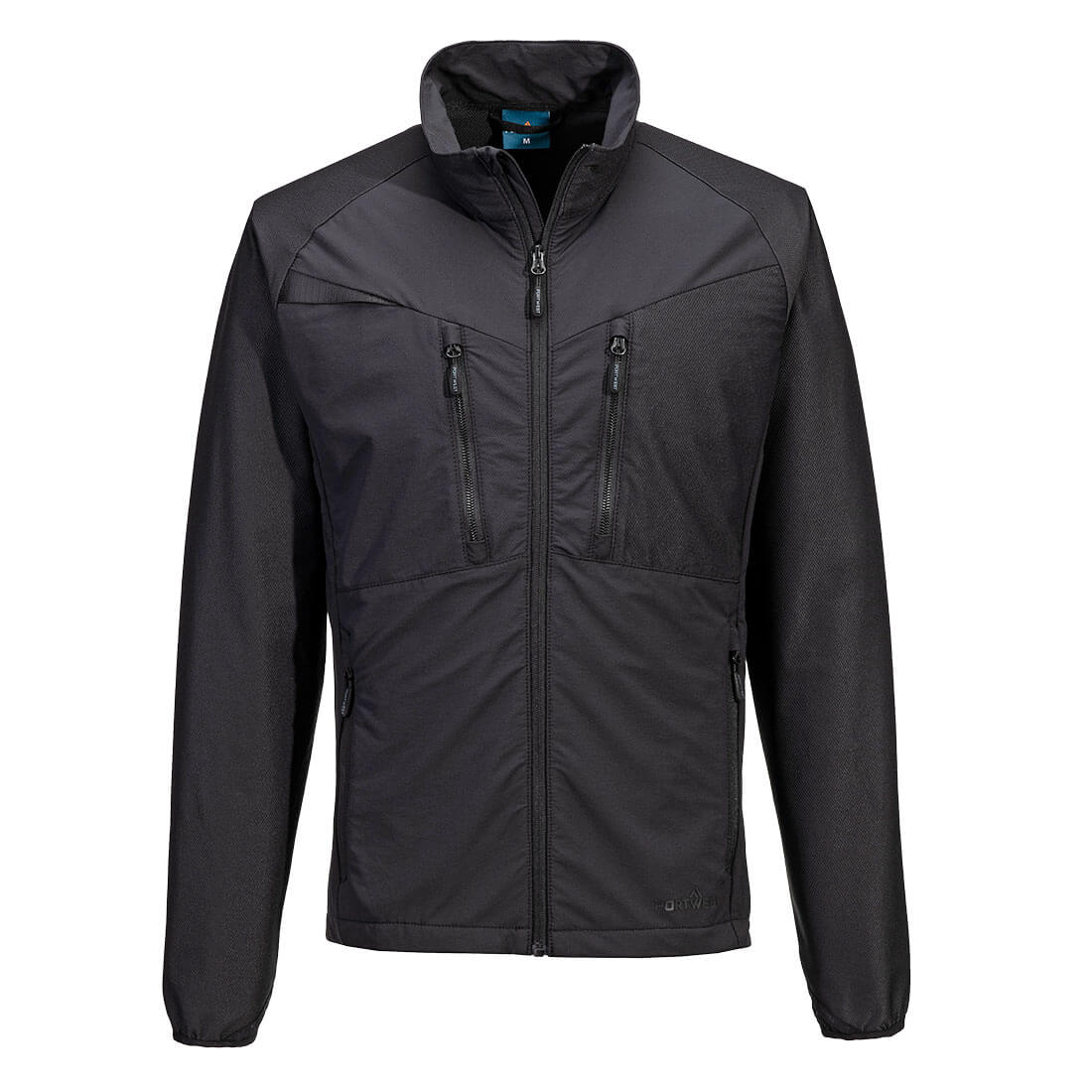 DX480 - DX4 Zip Base Layer Top - Portwest - All Zwart