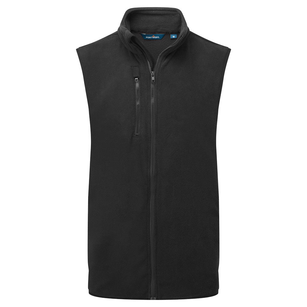 F417 - Fleece Gilet - Portwest - Zwart
