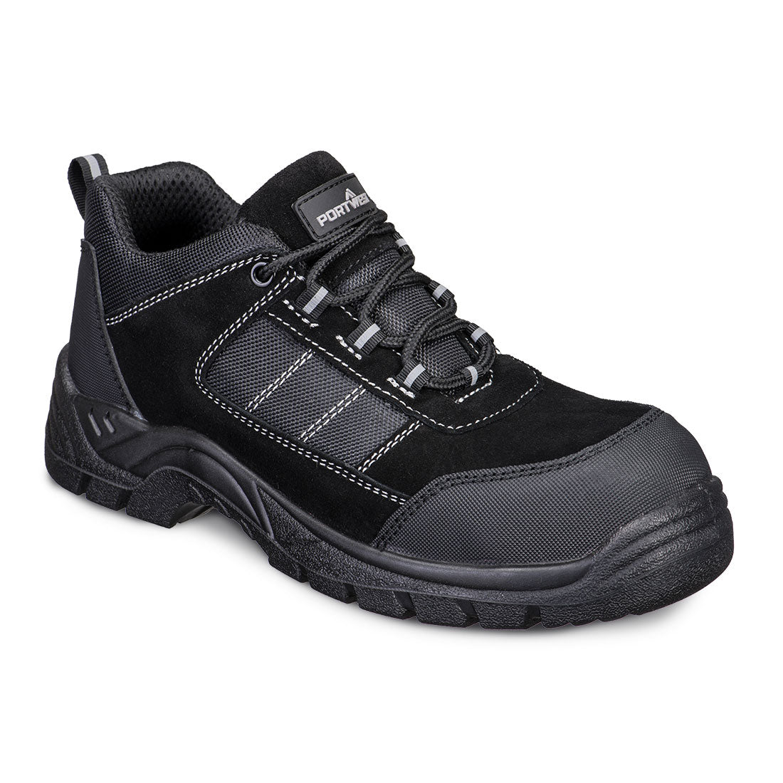 FC24 - Composietschoen Suède Laag S1 SR FO - Portwest - Zwart