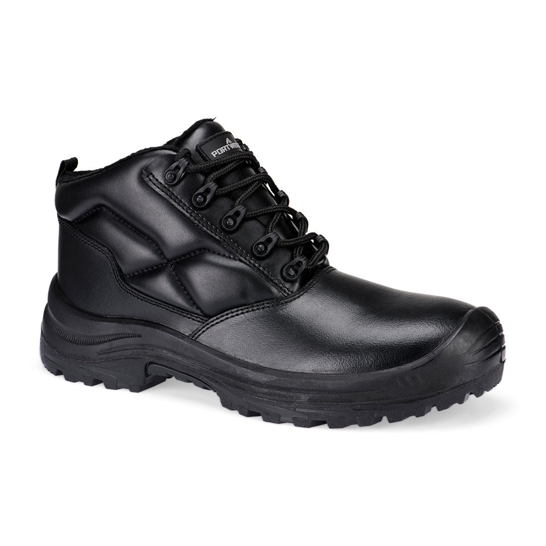 FC71 - Composiet lederen winterschoen S3L HRO FO SR - Portwest - Zwart