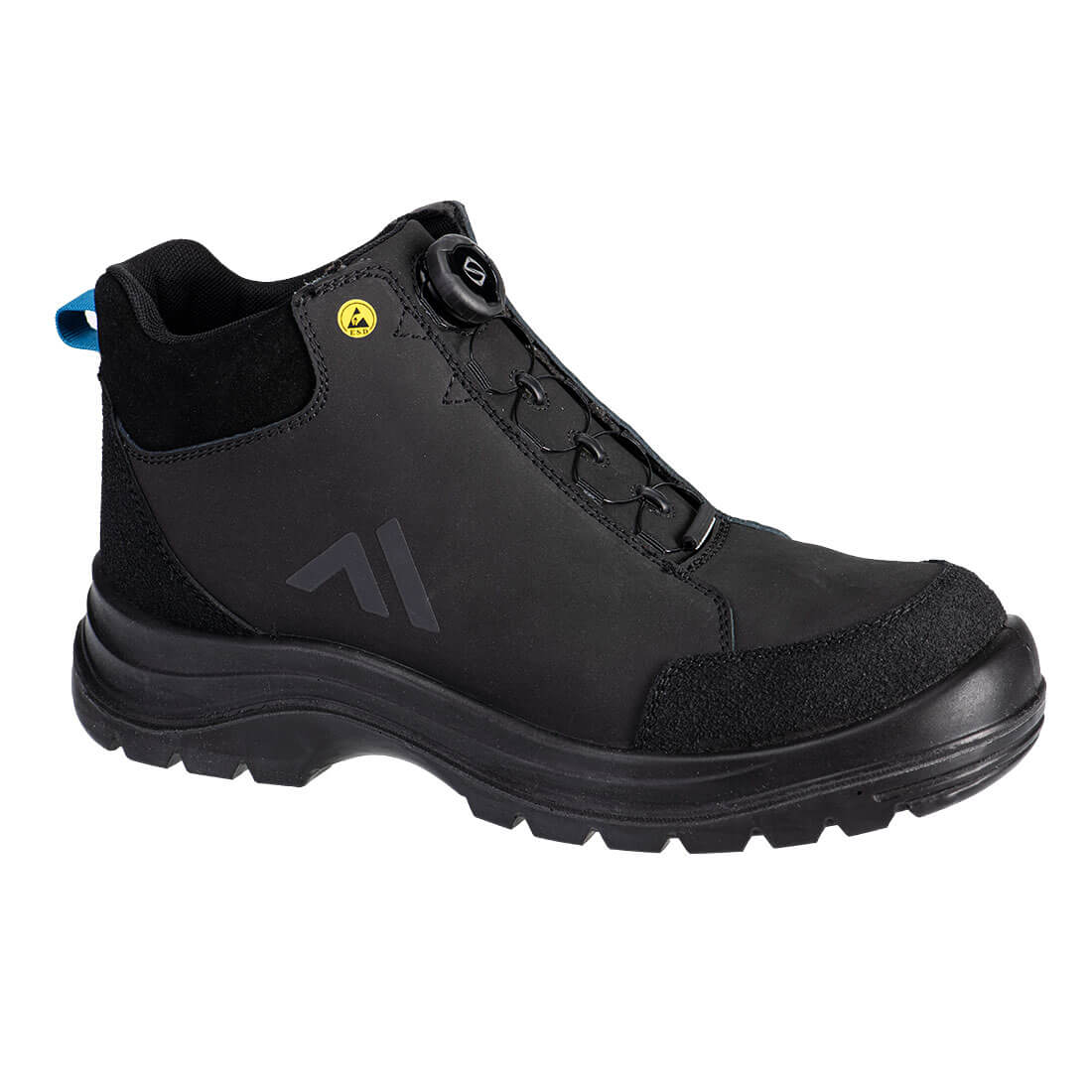 FE02 - Composiet Halfhoge Schoen S3S ESD SR FO - Portwest - Zwart/Blauw