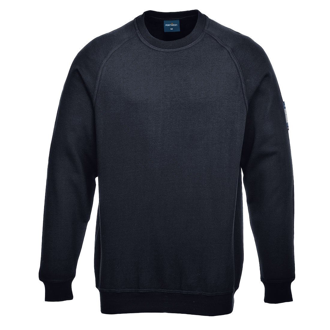 FR12 - Vlamvertragende Modaflame Anti-statisch Sweatshirt met Lange Mouw - Portwest - Marineblauw