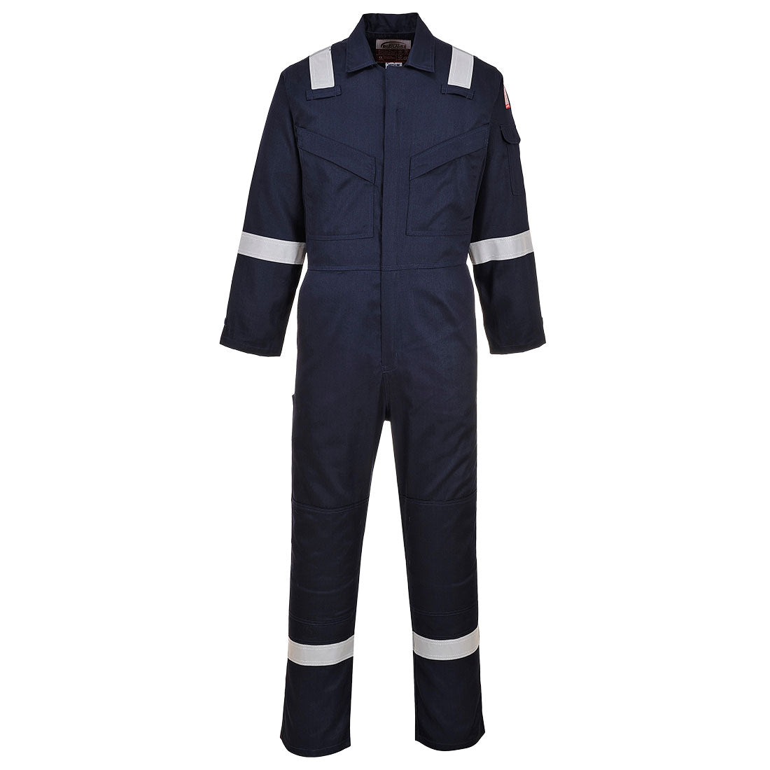 FR21 - Super Lichtgewicht Antistatische Overall 210gm - Portwest - Marineblauw Lang