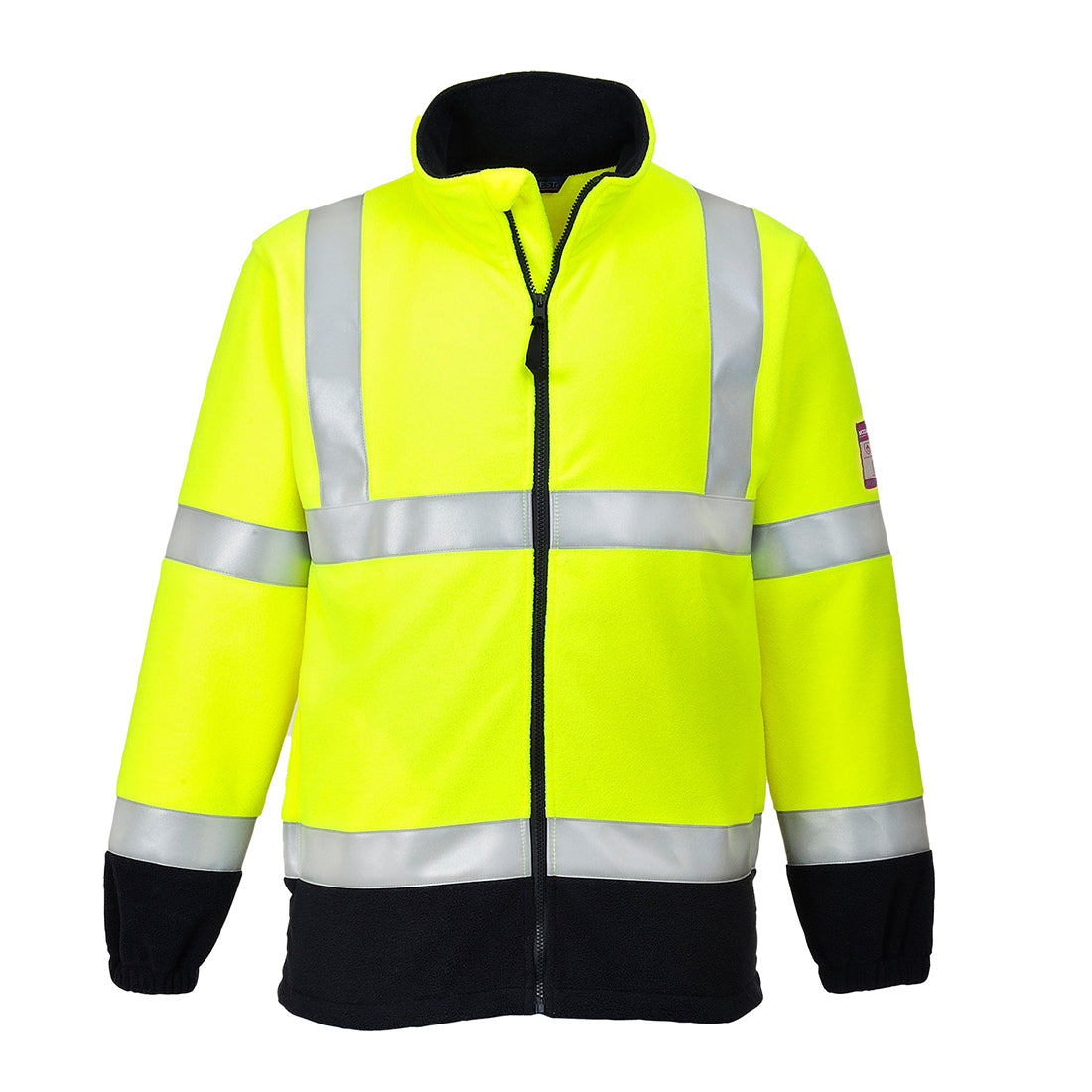 FR31 - FR Modaflame Anti-statisch Hi-Vis Fleece - Portwest - Geel