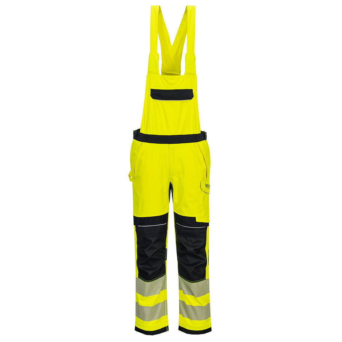 FR420 - PW3 FR Modaflame Hi Vis Amerikaanse Overall - Portwest - Geel/Marineblauw