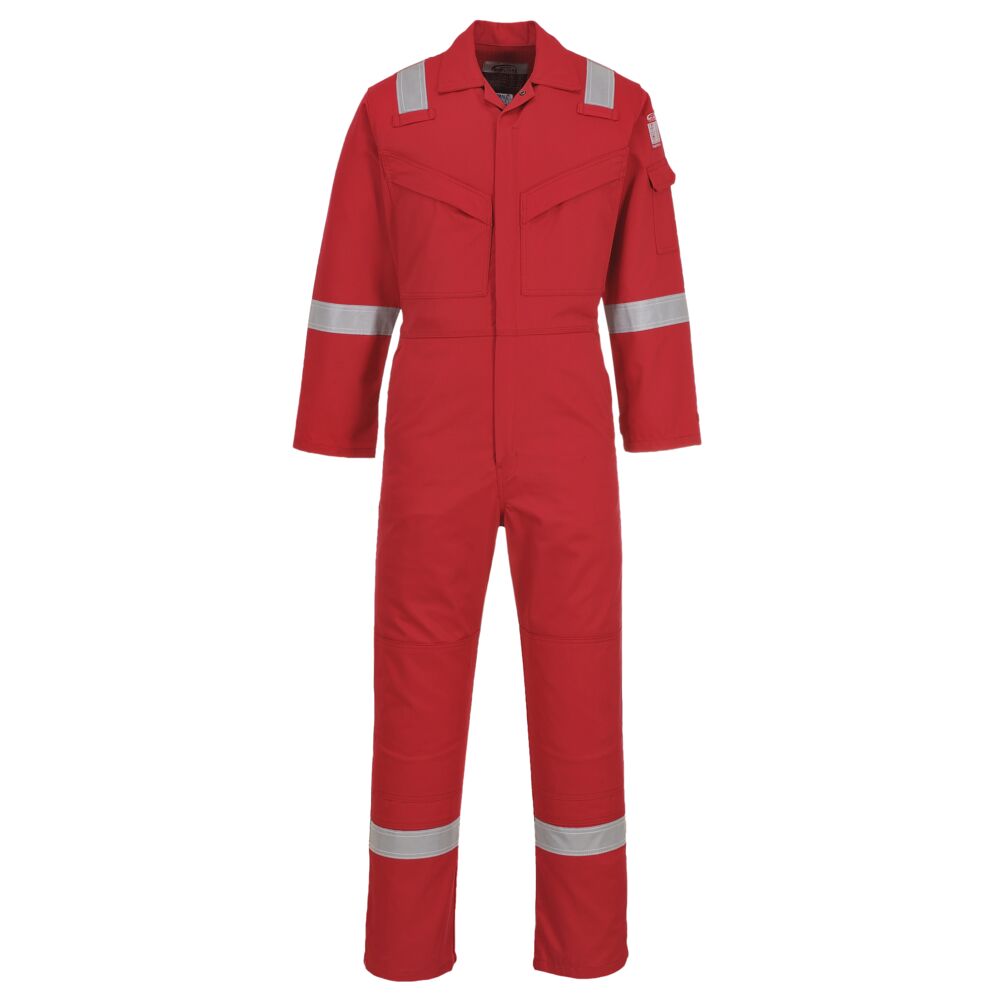 FR50 - Vlamvertragend antistatische Overall 350gr - Portwest - Rood