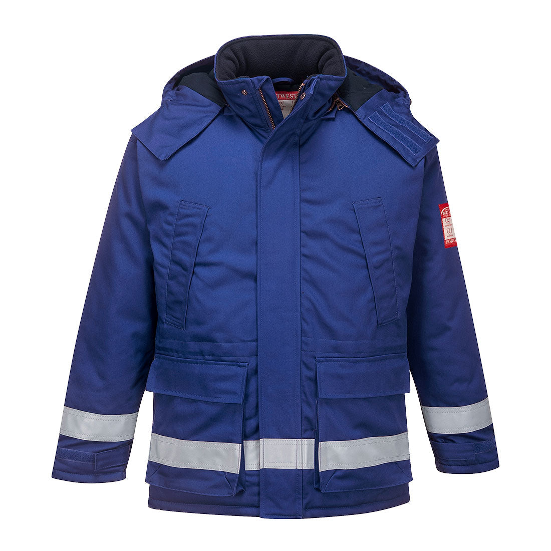 FR59 - FR Antistatische Winterjas - Portwest - Royalblauw Blauw
