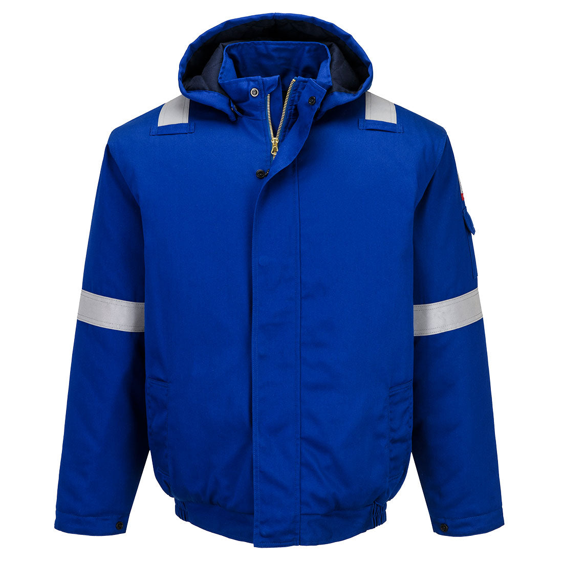 FR731 - Bizflame Work+ FR geïsoleerd bomberjack - Portwest - Royalblauw Blauw