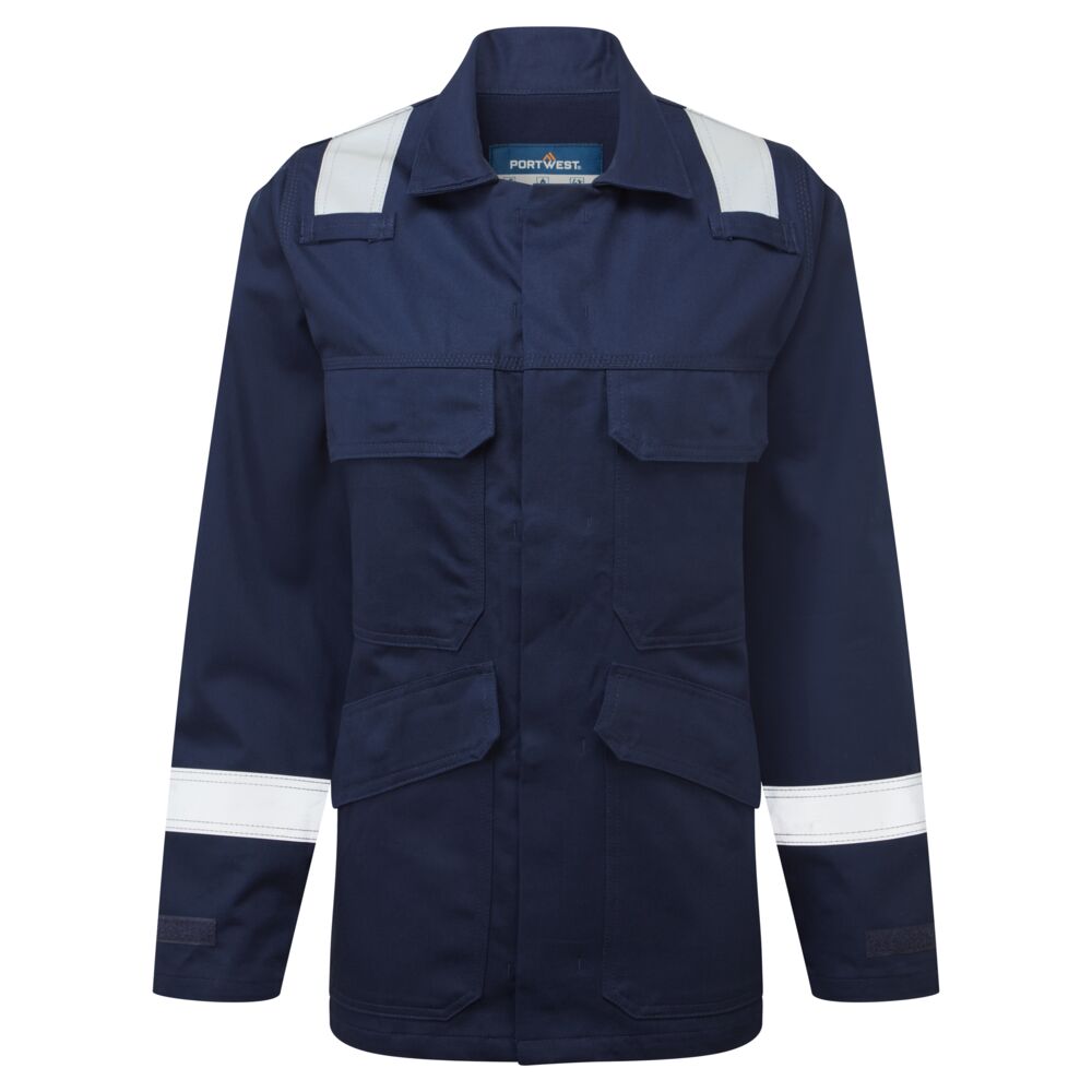 FR740 - Bizflame Work FR Dames Jack - Portwest - Marineblauw