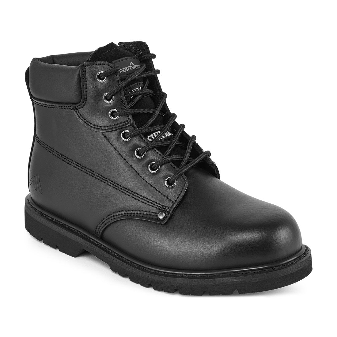 FW16 - Steel Action lederen enkellaars SBP HRO - Portwest - Zwart