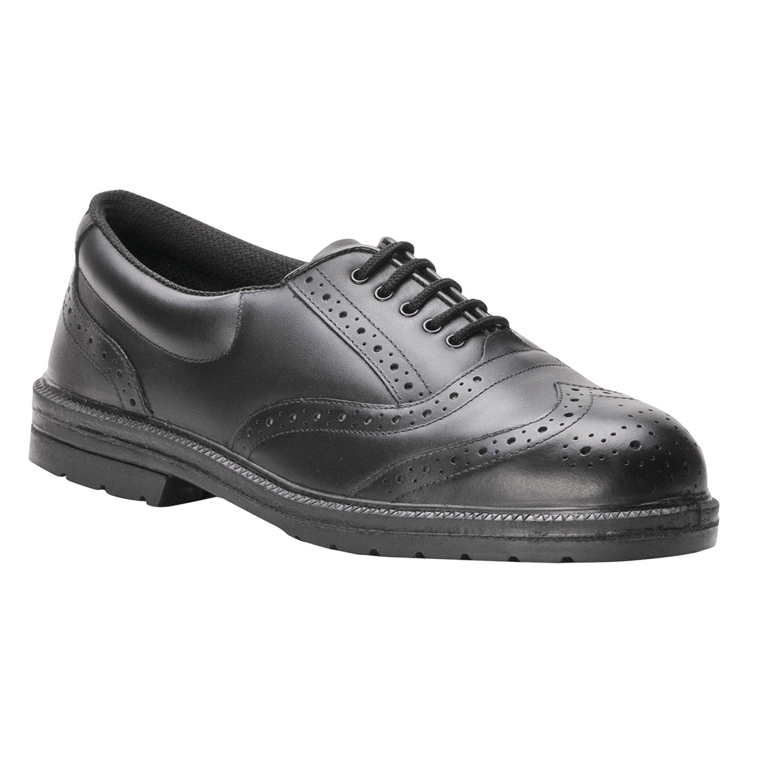 FW46 - Werkschoen Steelite Executive Brogue S1P - Portwest - Zwart