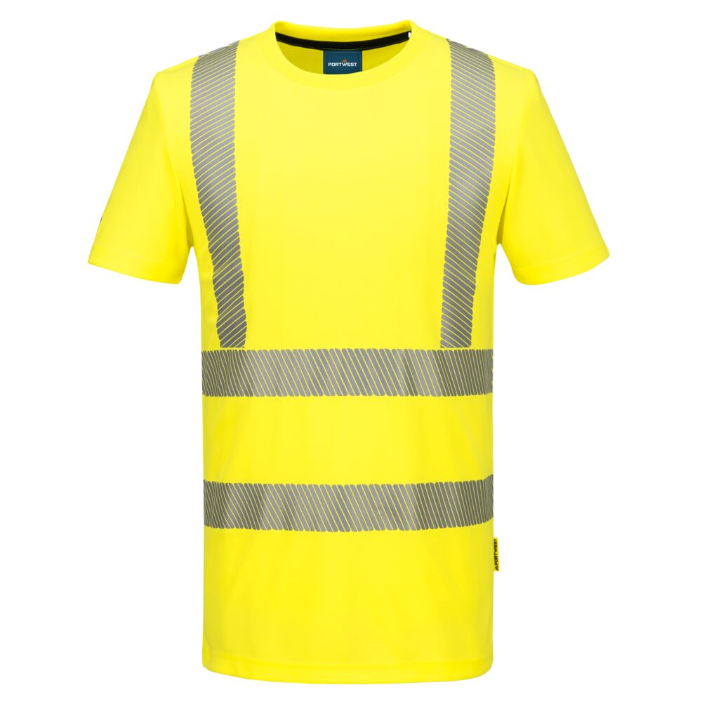 KX301 - KX3 Hi-Vis T-Sport T-shirt K/M - Portwest - Geel