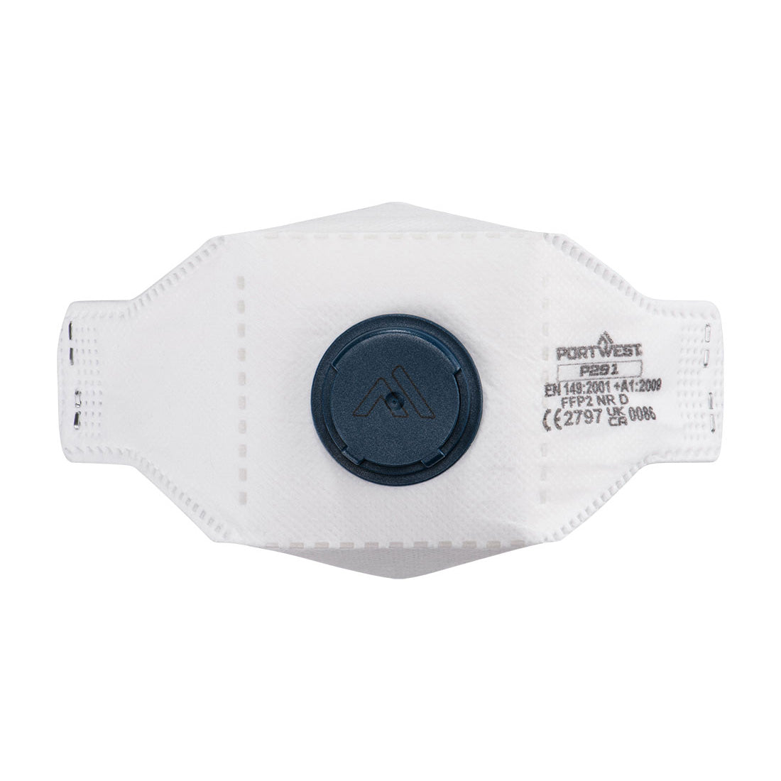 P291 - EAGLE FFP2 gevouwen Dolomite masker met filter (PK10) - Portwest - Wit