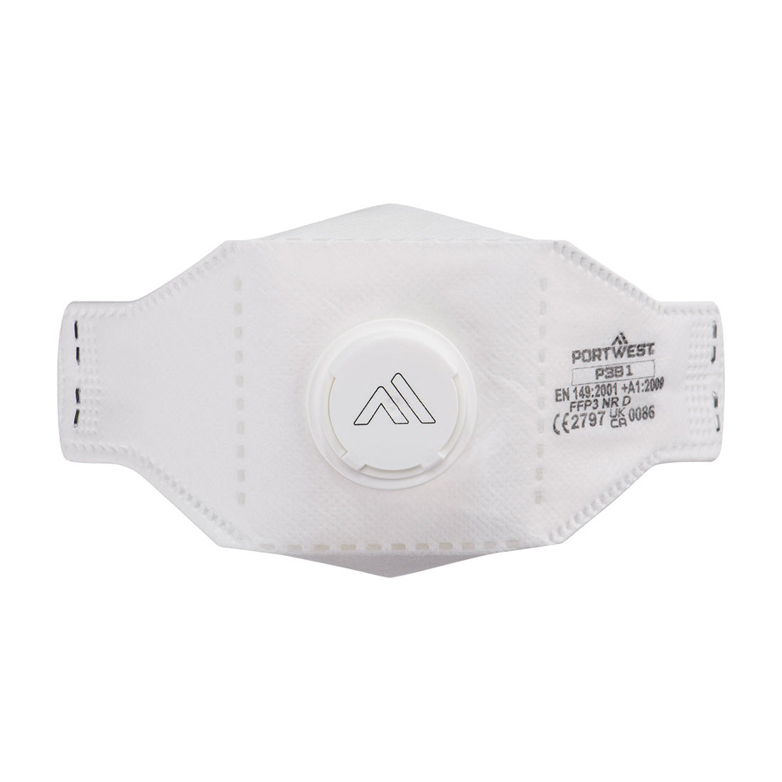 P391 - EAGLE FFP3 Dolomite Gevouwen Masker - Portwest - Wit