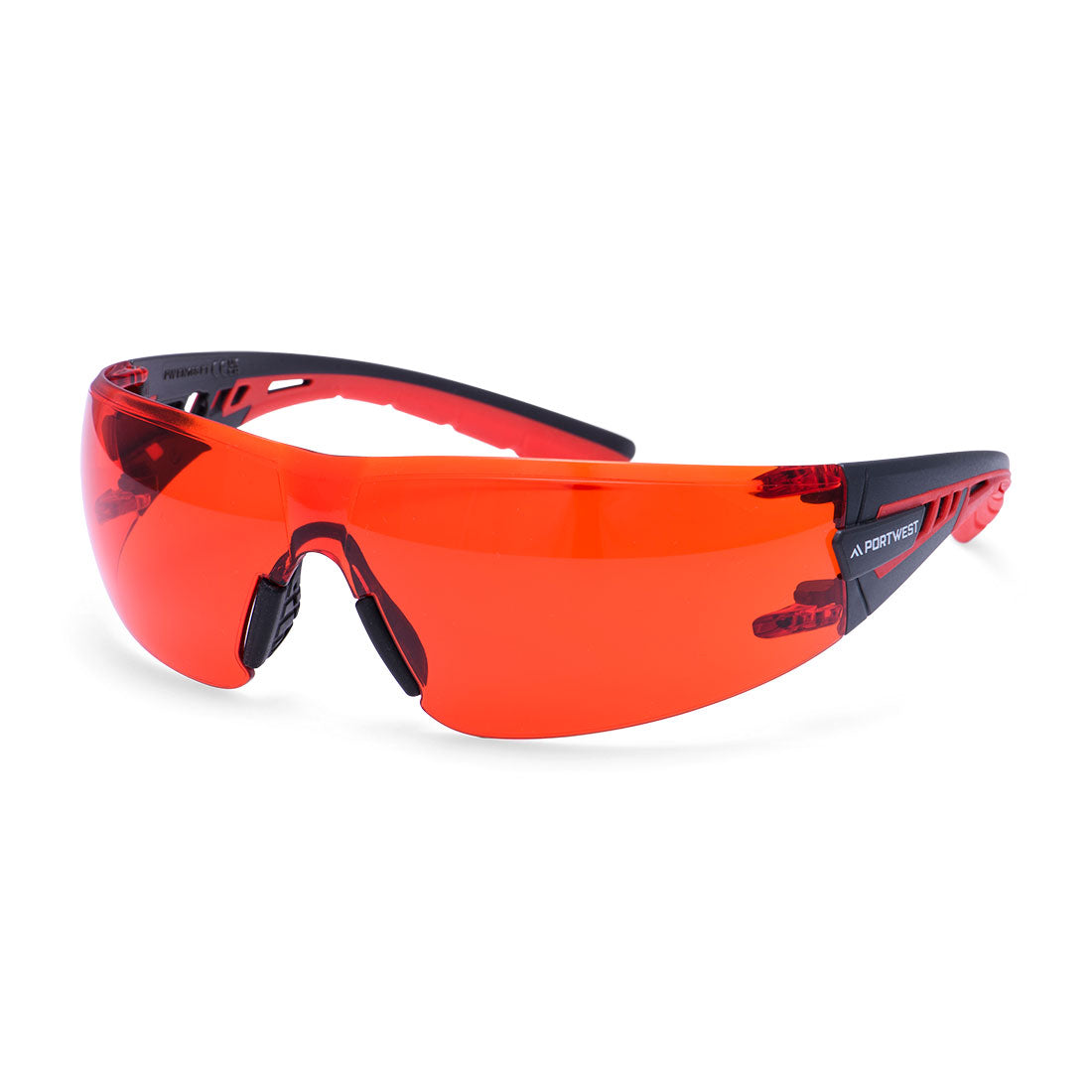 PS27 - Tech Look Lite KN Veiligheidsbril - Portwest - Rood