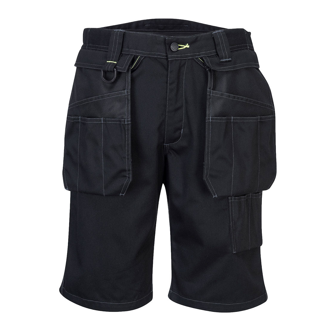 PW345 - PW3 Korte Werkbroek met holsterzakken - Portwest - Zwart