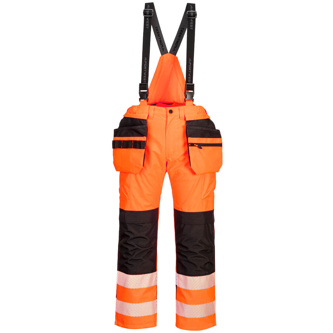 PW356 - PW3 Hi-Vis Regen Amerikaanse Overall - Portwest - Oranje/Zwart