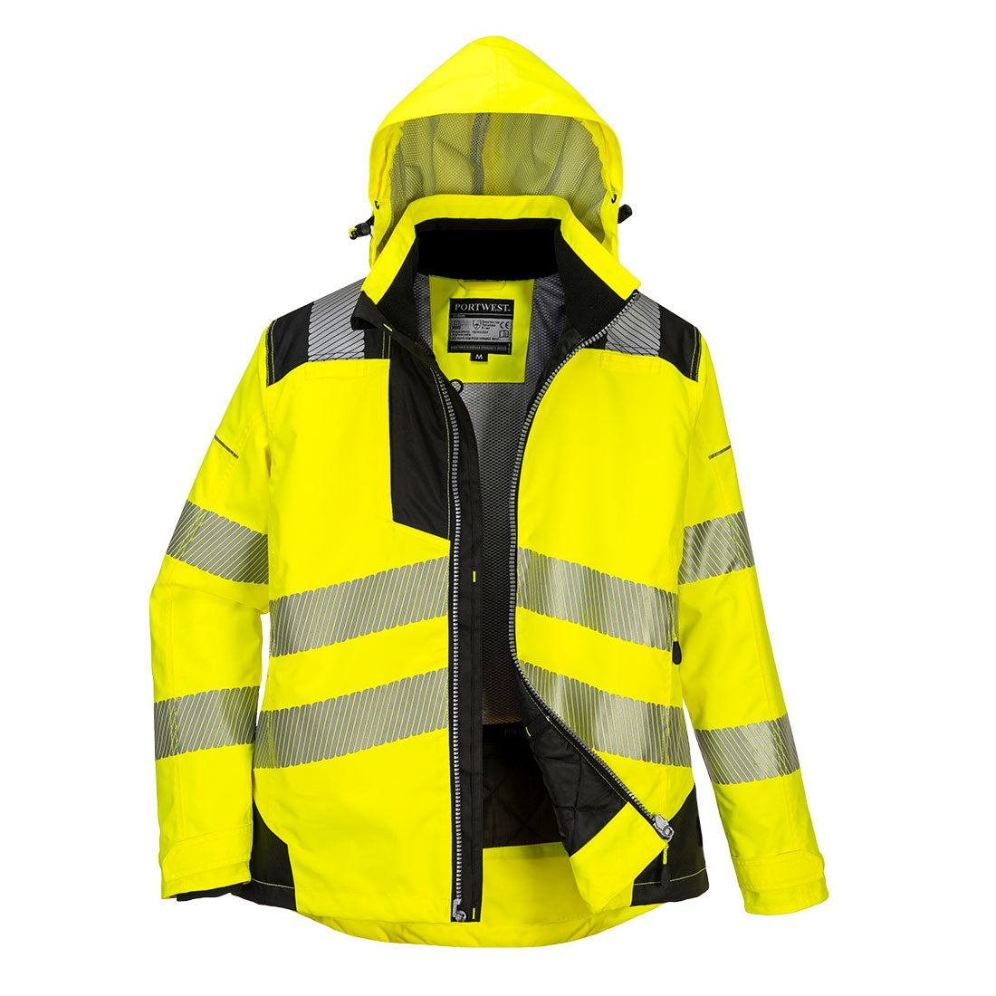 PW382 - PW3 Dames Winterjack - Portwest - Geel/Zwart