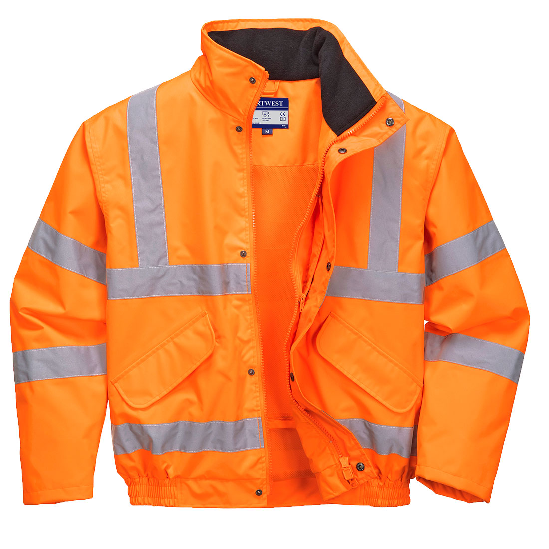 RT62 - Hi-Vis Ademende Bomberjack - Portwest - Oranje