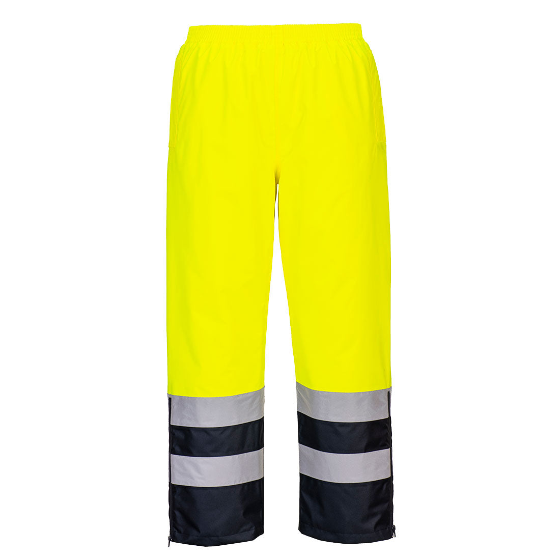 S598 - Hi-Vis winter Broek - Portwest - Geel/Marineblauw