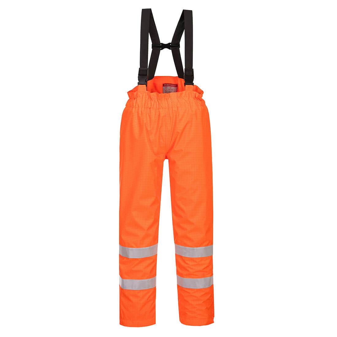 S781 - Bizflame Gevoerde Regenbroek Hi-Vis Antistatisch FR - Portwest - Oranje