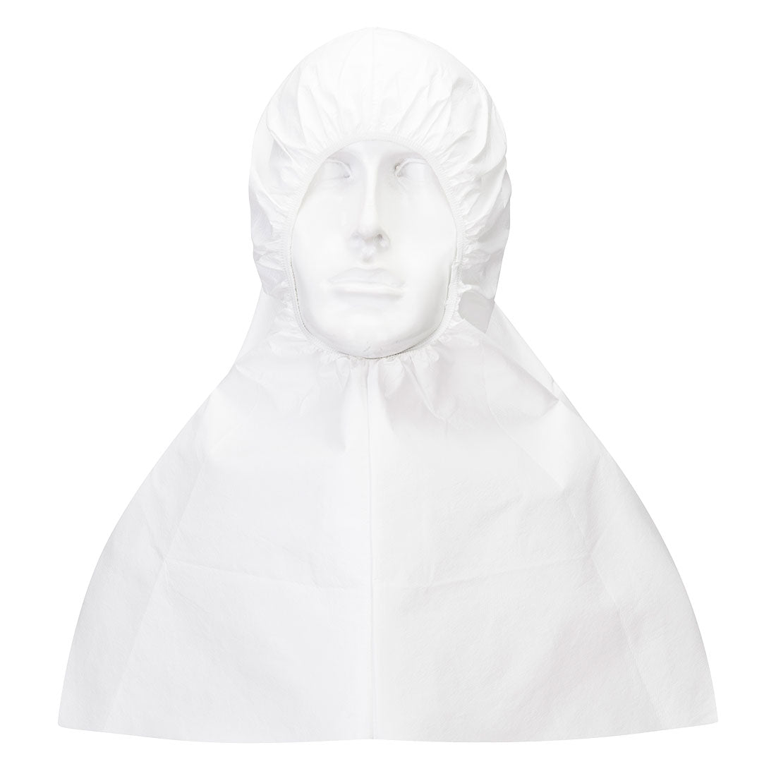 ST61 - Biztex Microporous Hood Pk100 - Portwest - Wit