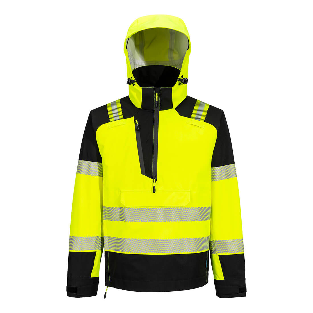 T161 - PW3 Hi-Vis Regenjas (3L) - Portwest - Geel/Zwart
