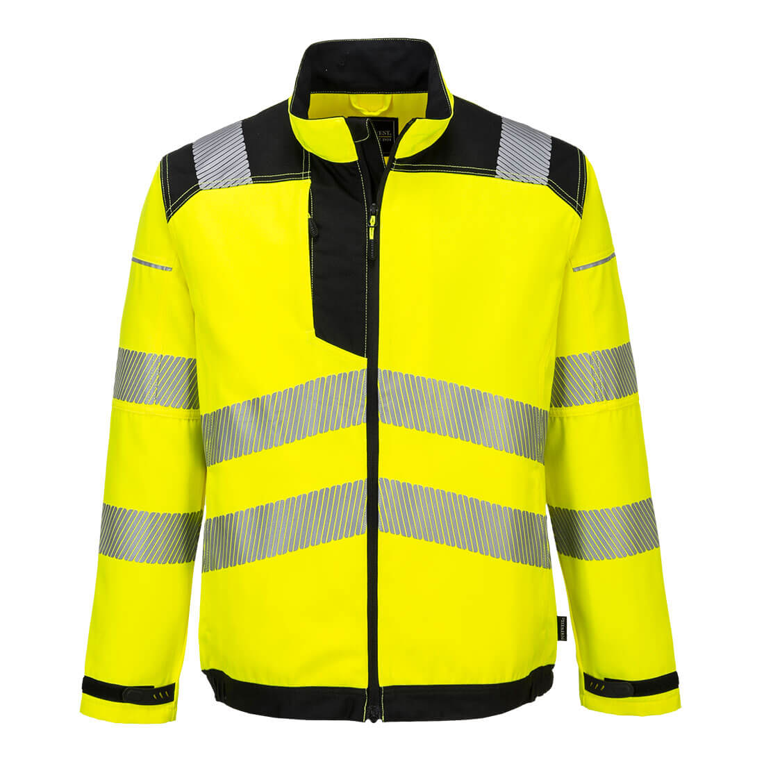 T500 - PW3 Hi-Vis Werkjack - Portwest - Geel/Zwart