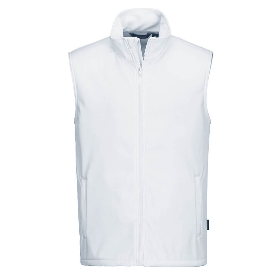 TK22 - Print & Promo Softshell Gilet (2L) - Portwest - Wit