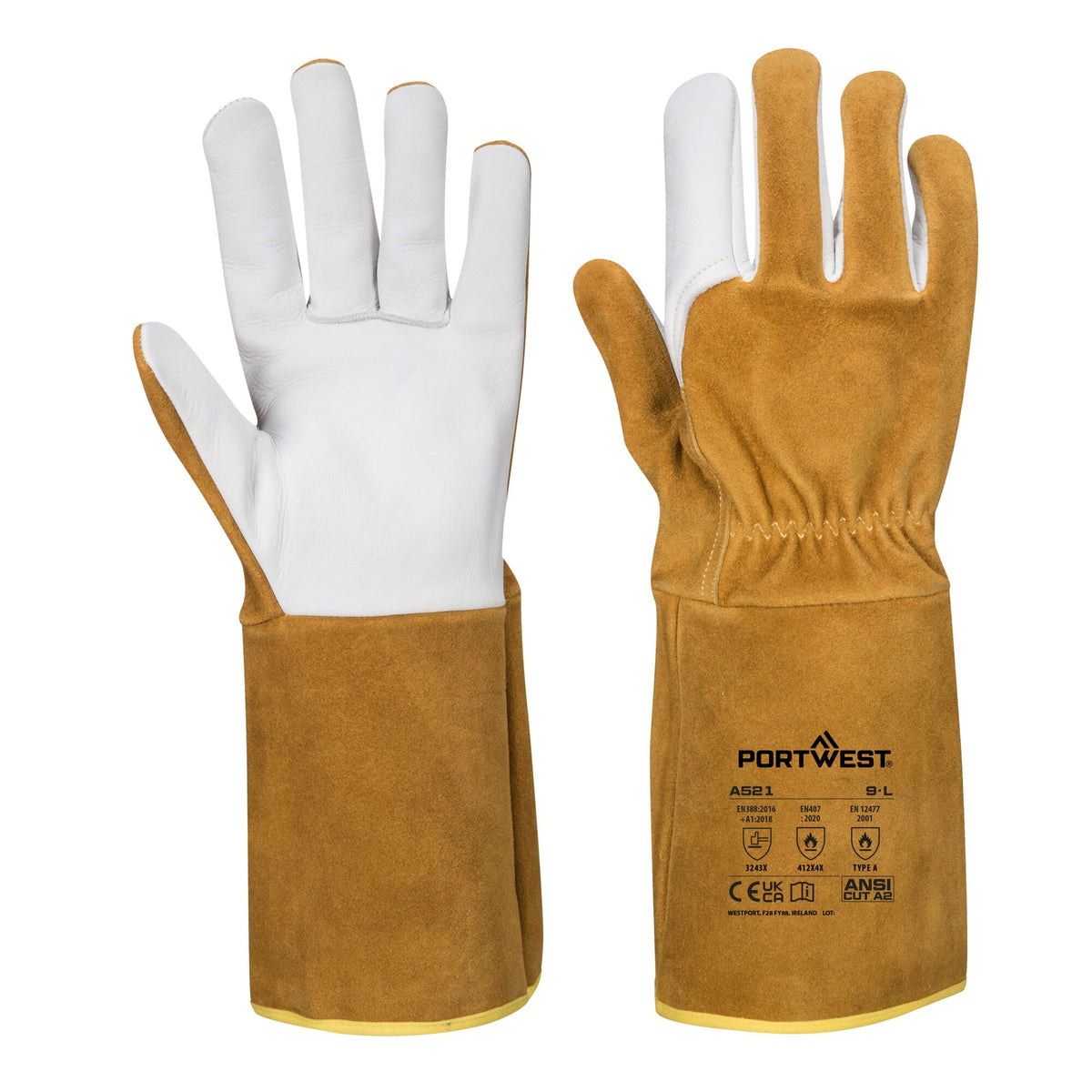A521 - TIG Ultra Lashandschoen - Portwest