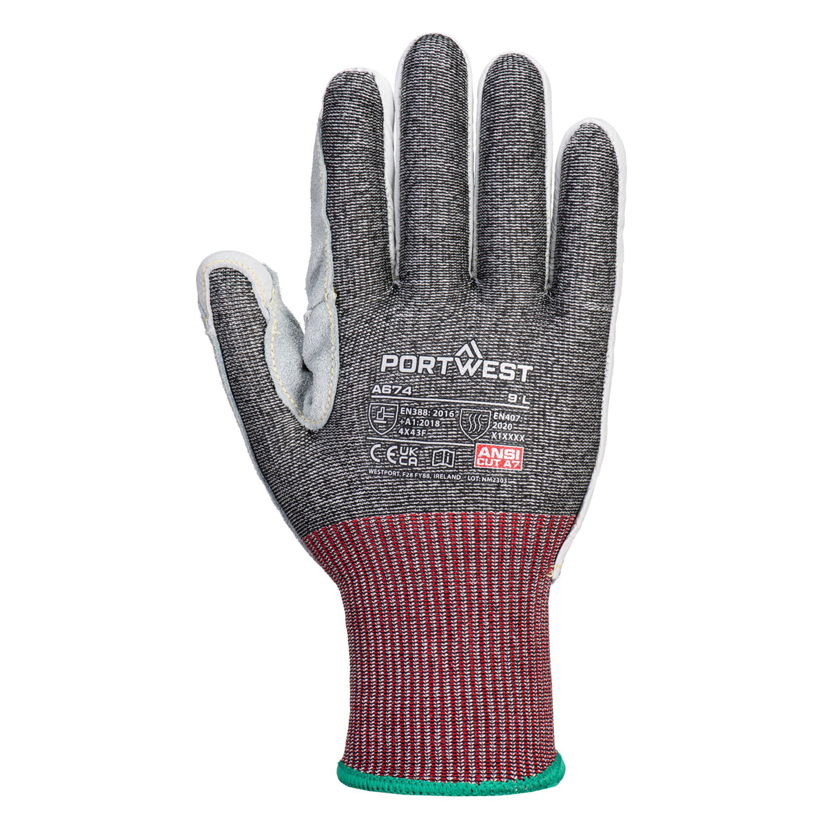 CS Snijbestendig F13 Leder - Portwest A674 Portwest