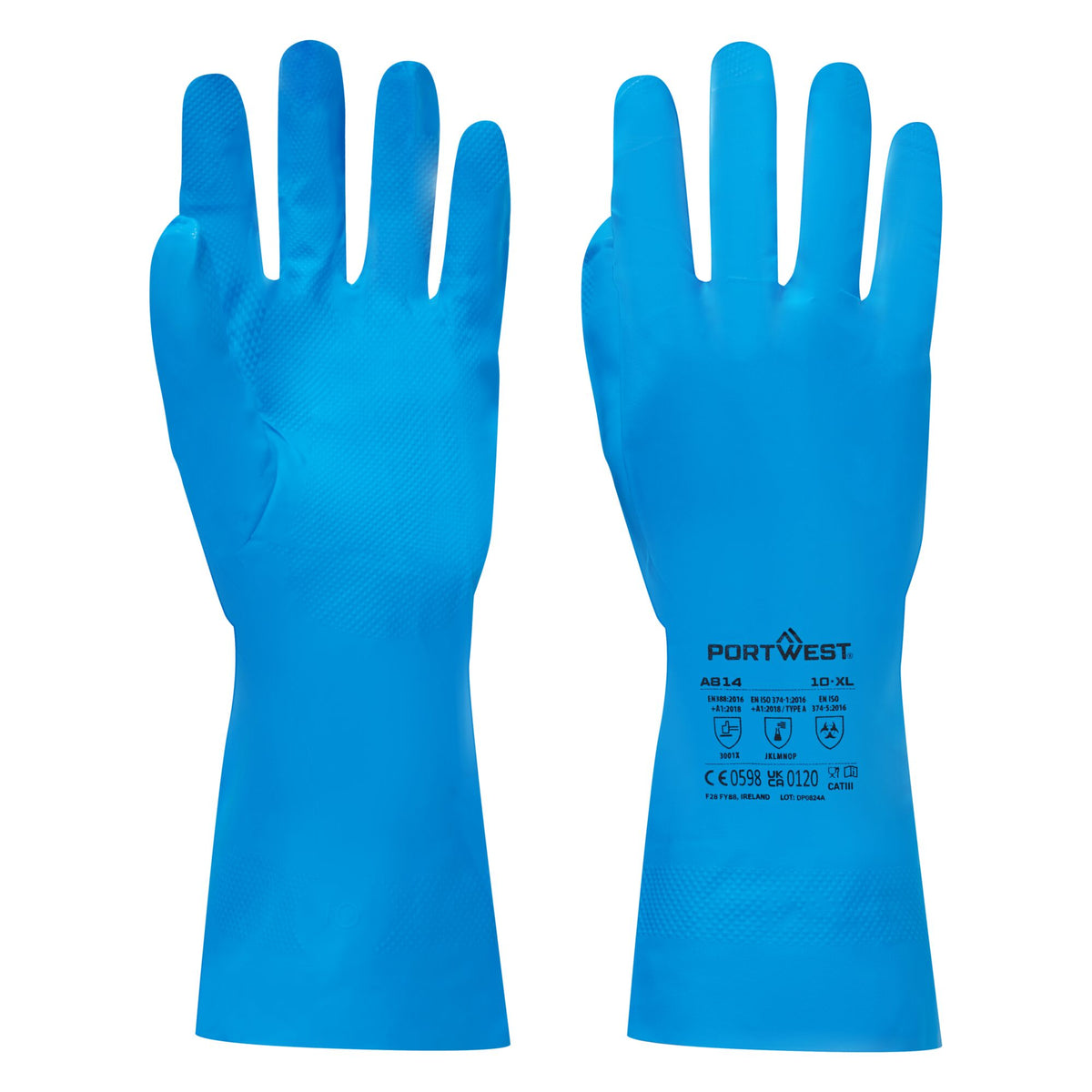 Voedsel Goedgekeurde nitril handschoen - Portwest A814 Portwest