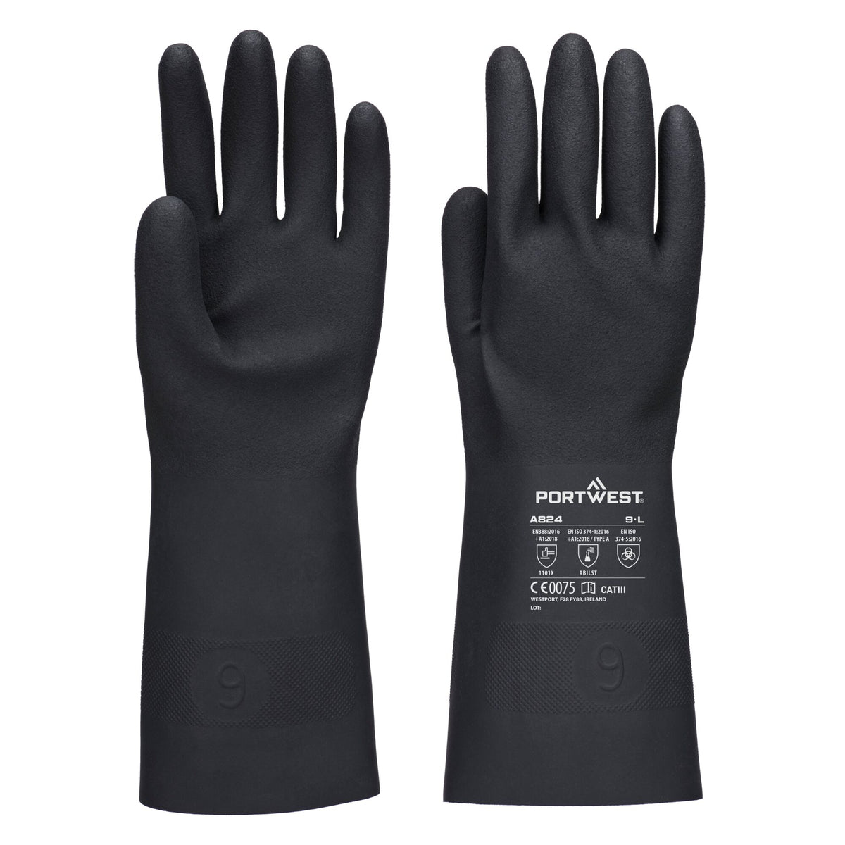 Chem 350 Butyl handschoen - Portwest A824 Portwest