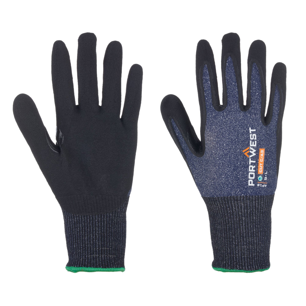 SG snijbestendige C15 Eco Nitril Handschoen - (pk12) - Portwest AP18 Portwest