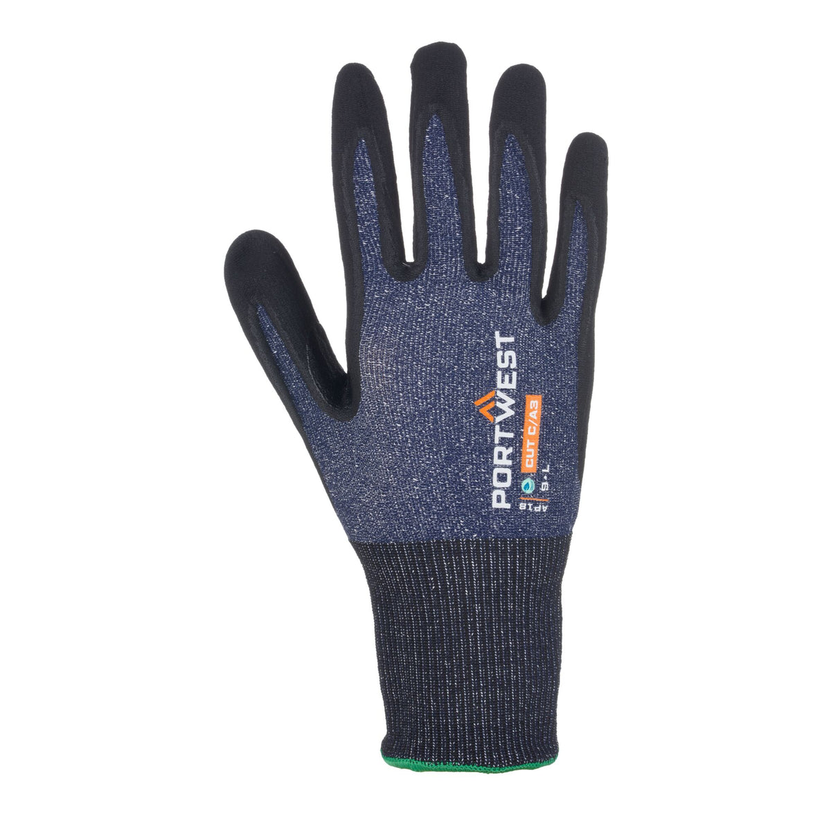 SG snijbestendige C15 Eco Nitril Handschoen - (pk12) - Portwest AP18 Portwest