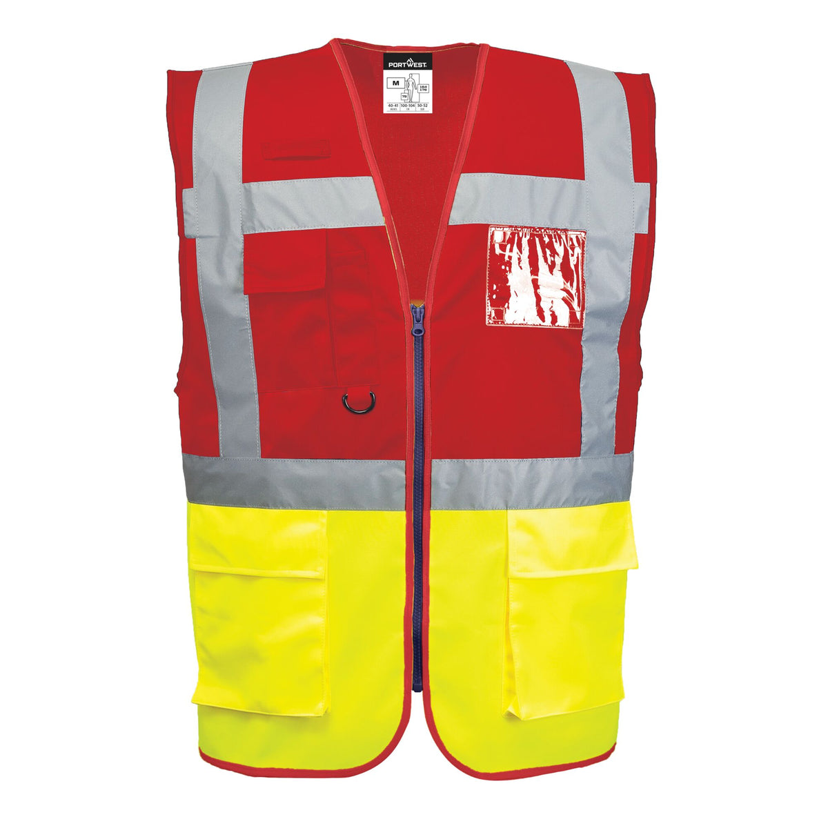 Paris Hi-Vis Contrast Executive Vest - Portwest C276 Portwest