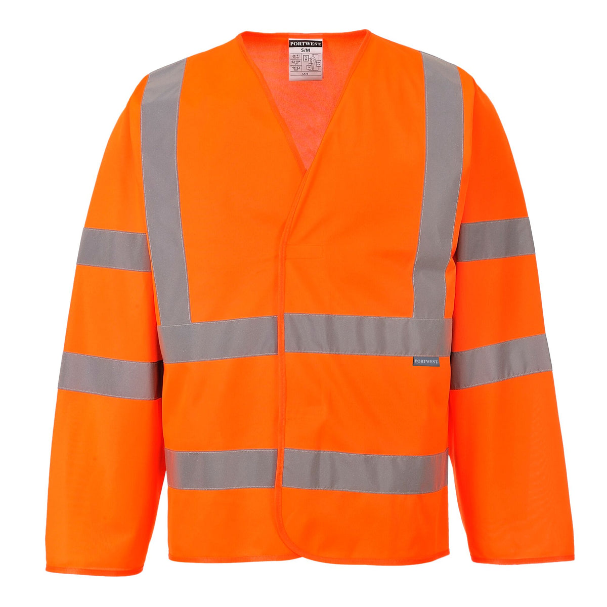 C473 - Hi-Vis Two Band & Brace Jack - Portwest