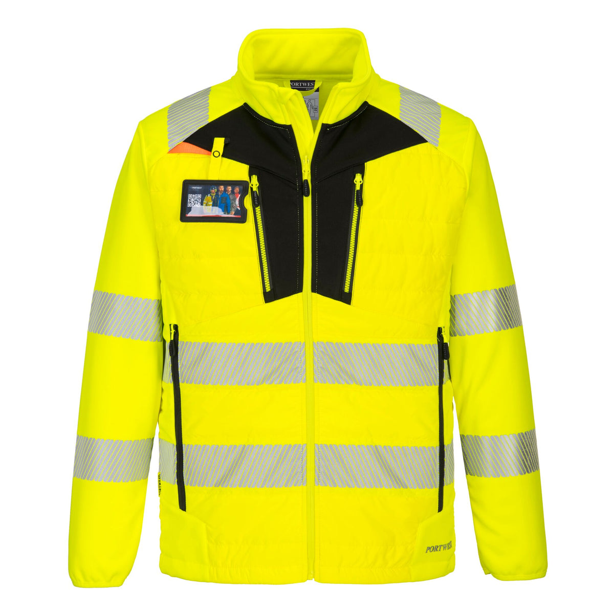 DX473 - DX4 Hi-Vis Hybride Baffle Jack - Portwest