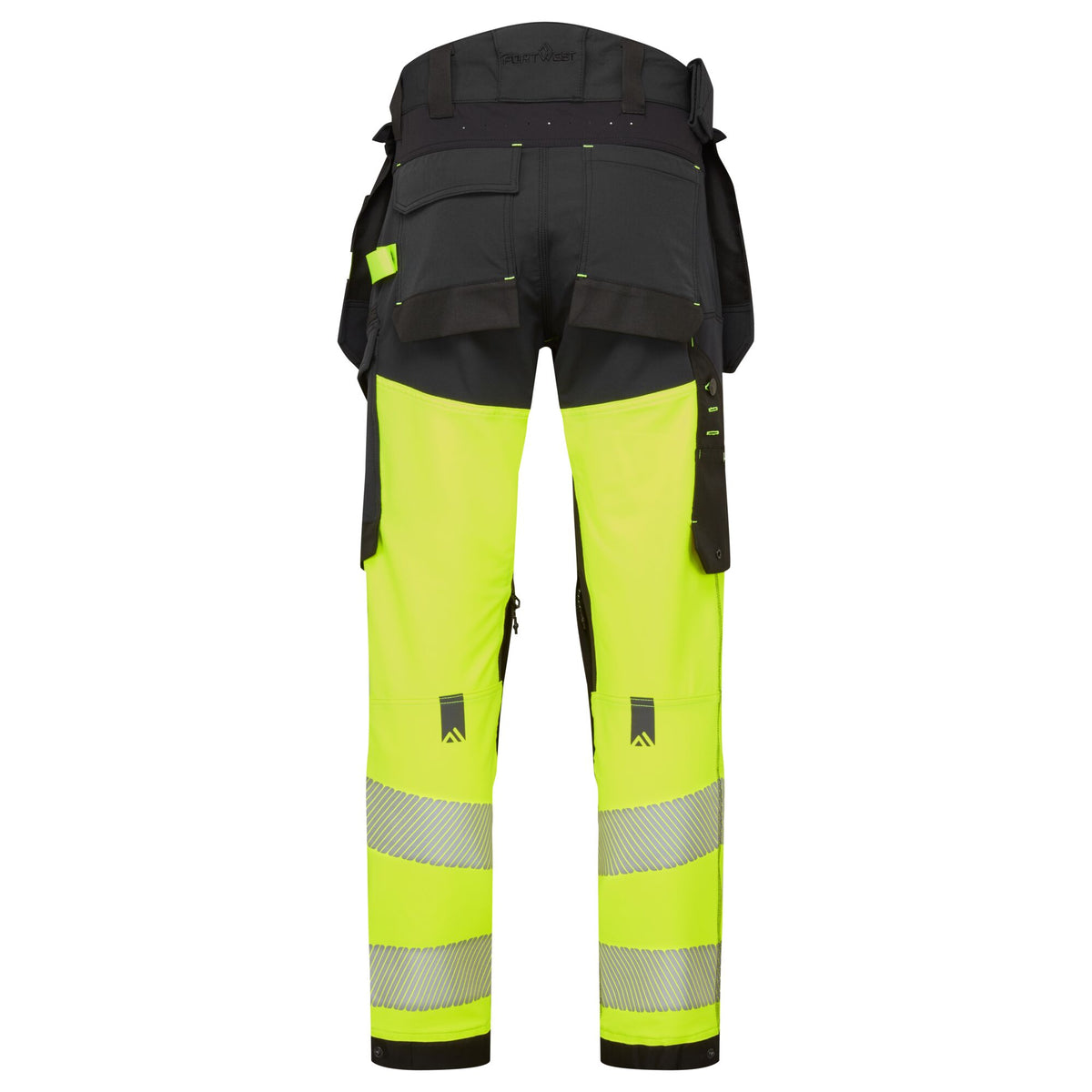 EV442 - EV4 Hi-Vis stretch broek met afneembare holsterzak klasse 1 - Portwest