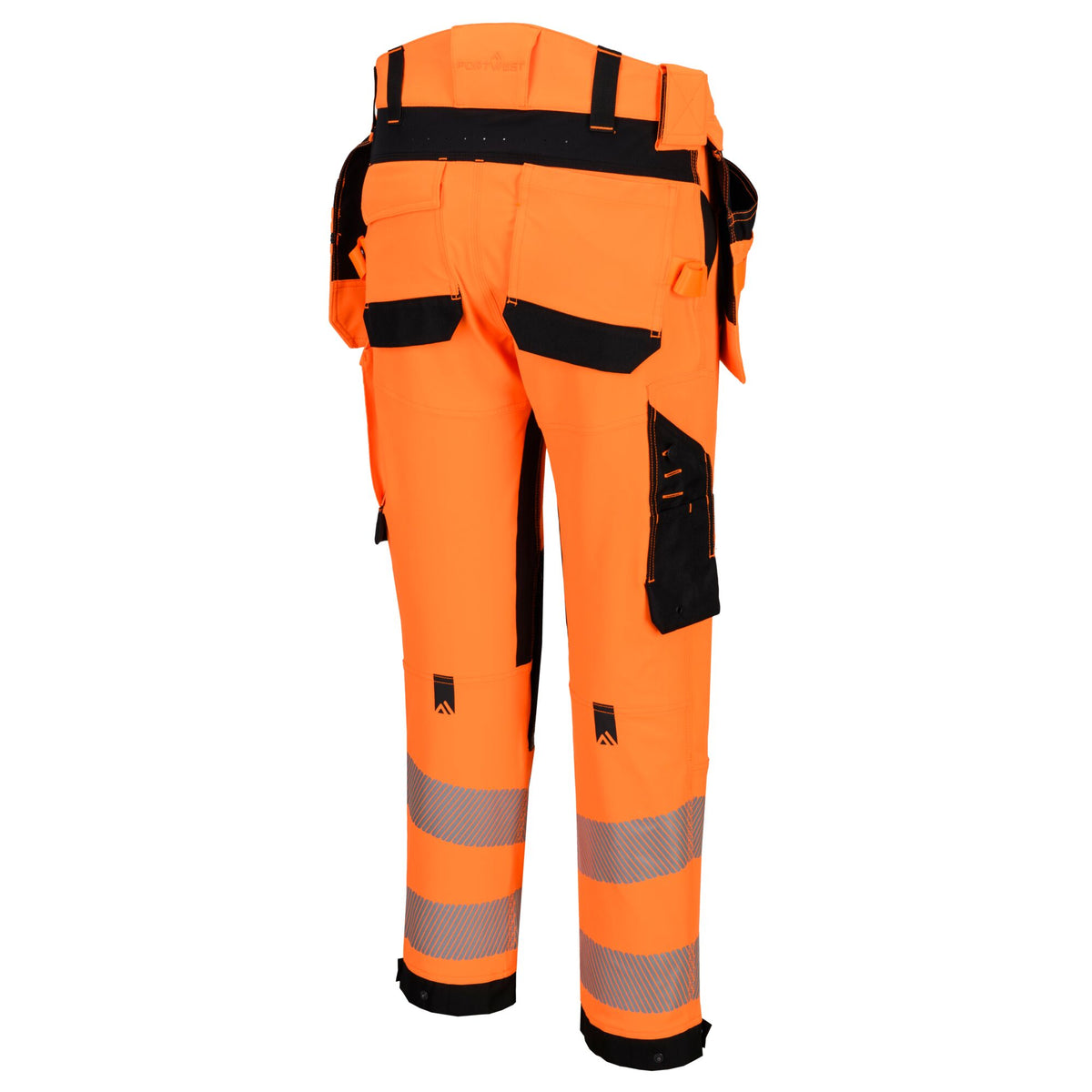 EV4 Hi-Vis stretch broek met afneembare holsterzak klasse 2 - Portwest EV448 Portwest