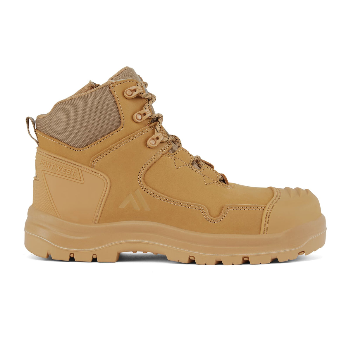 FD04 - Composiet Nubuck lederen halfhoge schoen S3S HRO SR FO SC LG - Portwest
