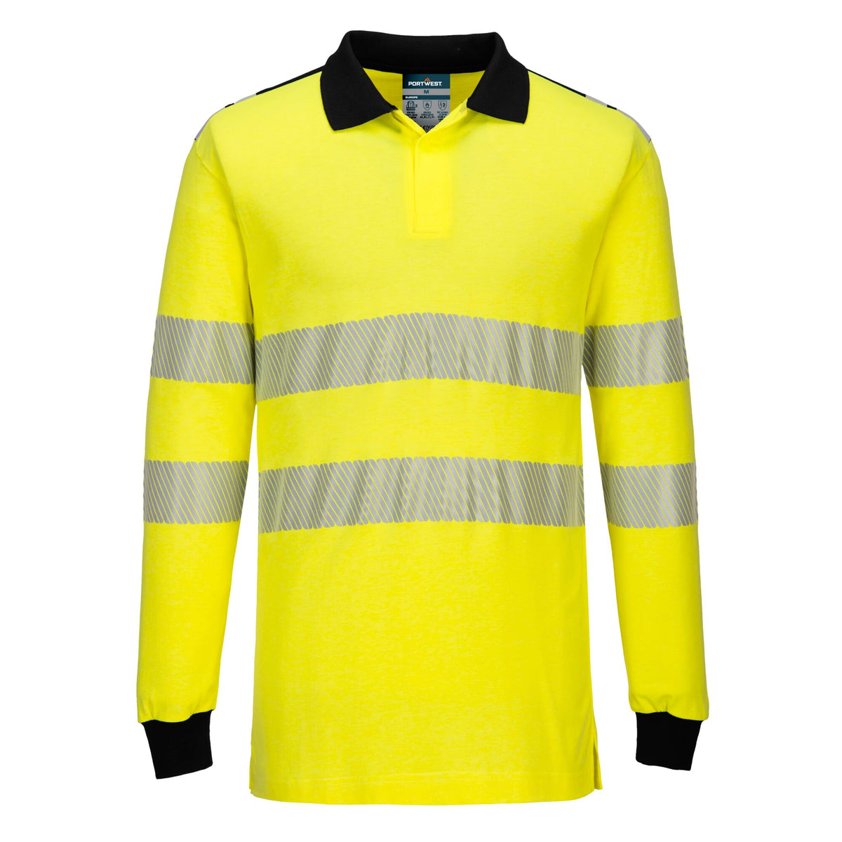 PW3 Flammenhemmendes Modaflame Warnschutz-Poloshirt - Portwest FR702