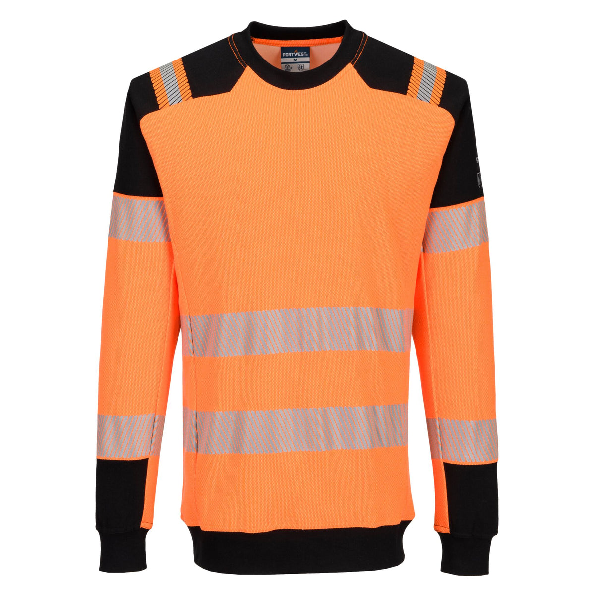 Sweatshirt de Malha Hi-Vis FR PW3 Modaflame - Portwest FR755