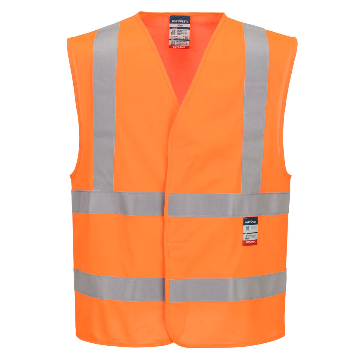 Hi-Vis Vest - Vlamvertragend - Portwest FR75 Portwest