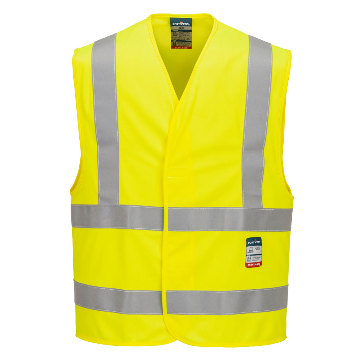 Hi-Vis Vest - Vlamvertragend - Portwest FR75 Portwest